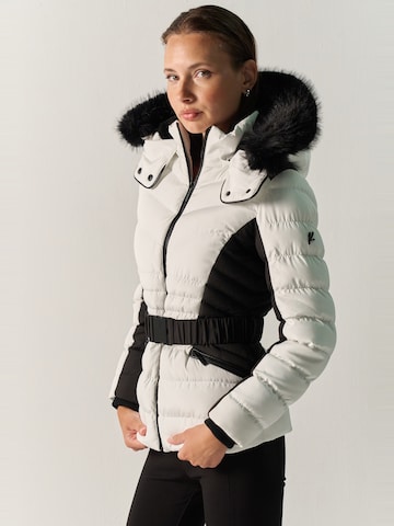 KOROSHI Winterjas in Wit