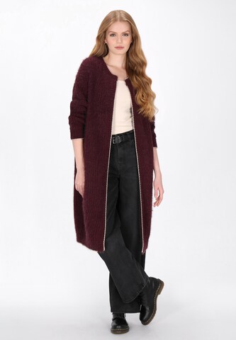 DreiMaster Vintage Strickmantel in Lila