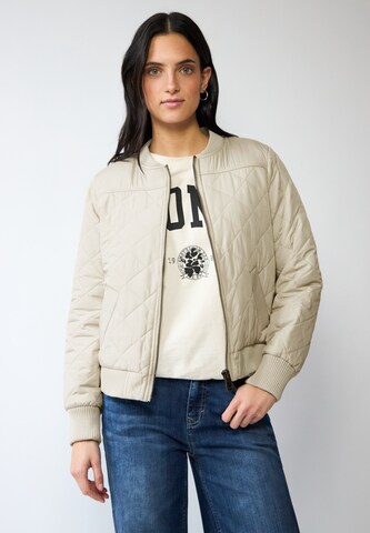 Street One Studio Between-Season Jacket in Beige: front