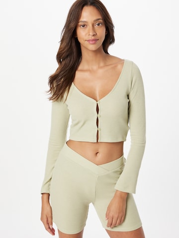 Cotton On Body Pajama Shirt in Green: front