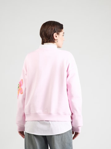 Grace - Sudadera 'Flower' en rosa