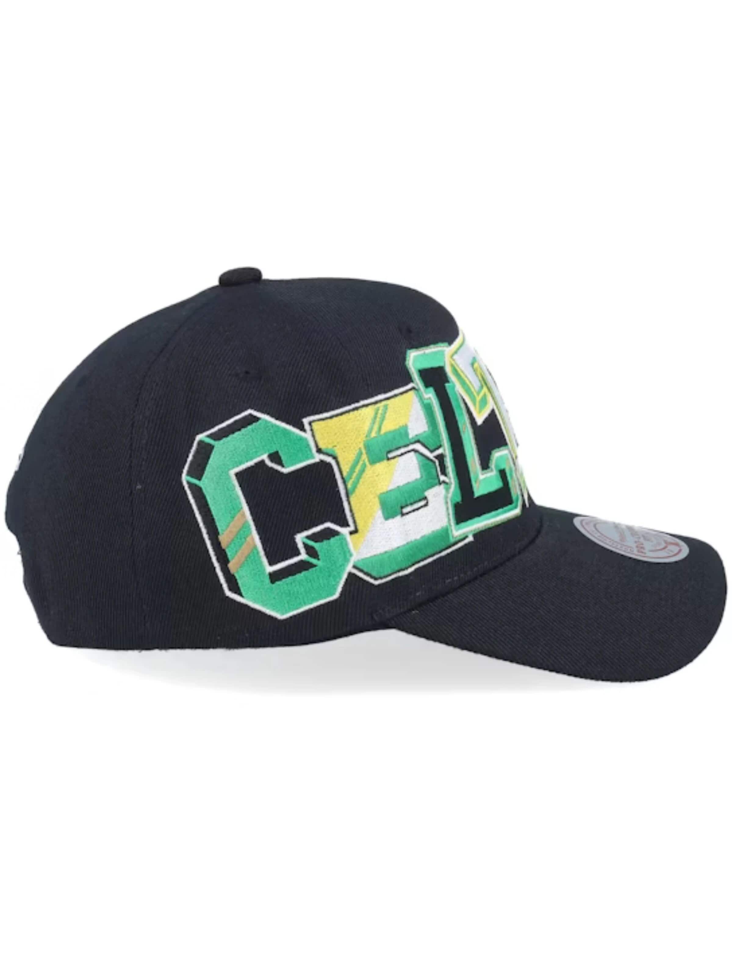 Mitchell & Ness Czapka z daszkiem 'Gorra mitchell & ness negra celtics hyper type pro snapback' w kolorze czarny
