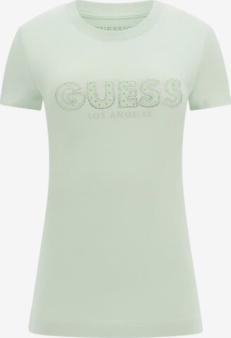 GUESS T-Shirt 'Sangallo' in Grün: predná strana