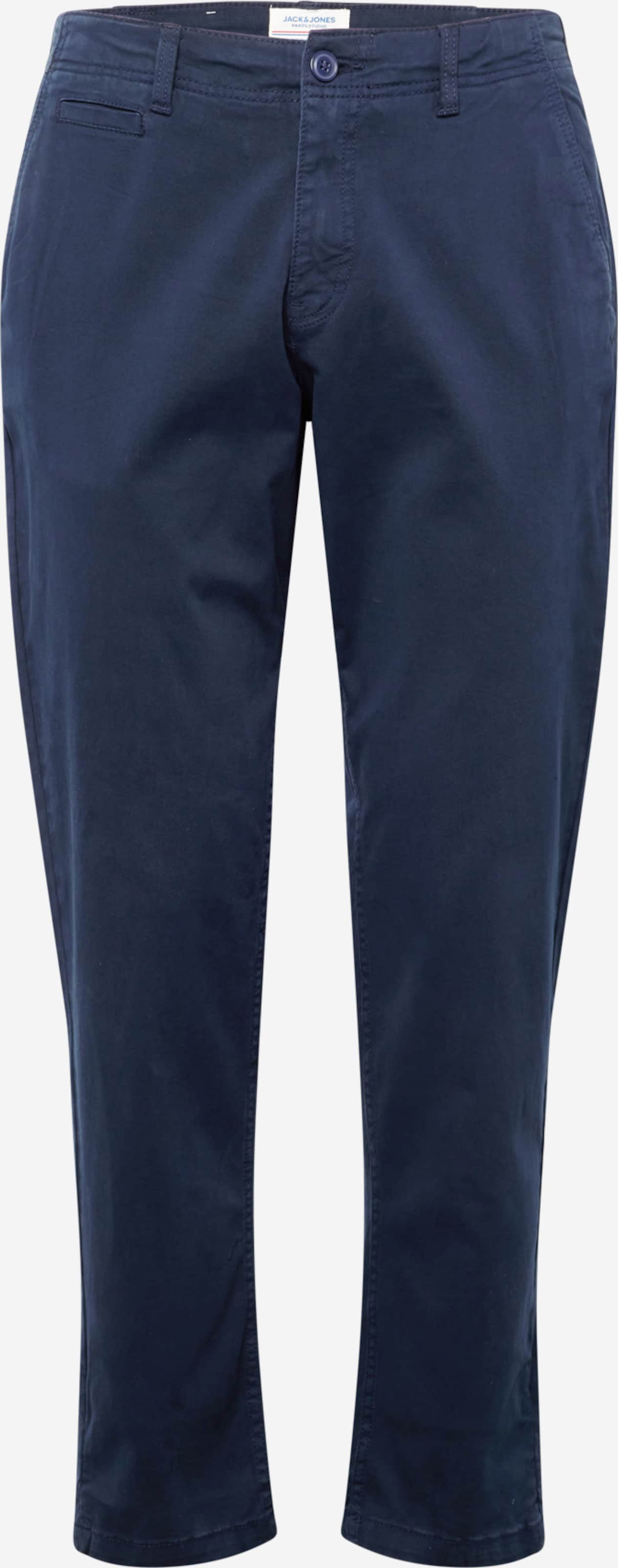 JACK & JONES Tapered Chino Pants 'Stace Harlow' in Navy | ABOUT YOU