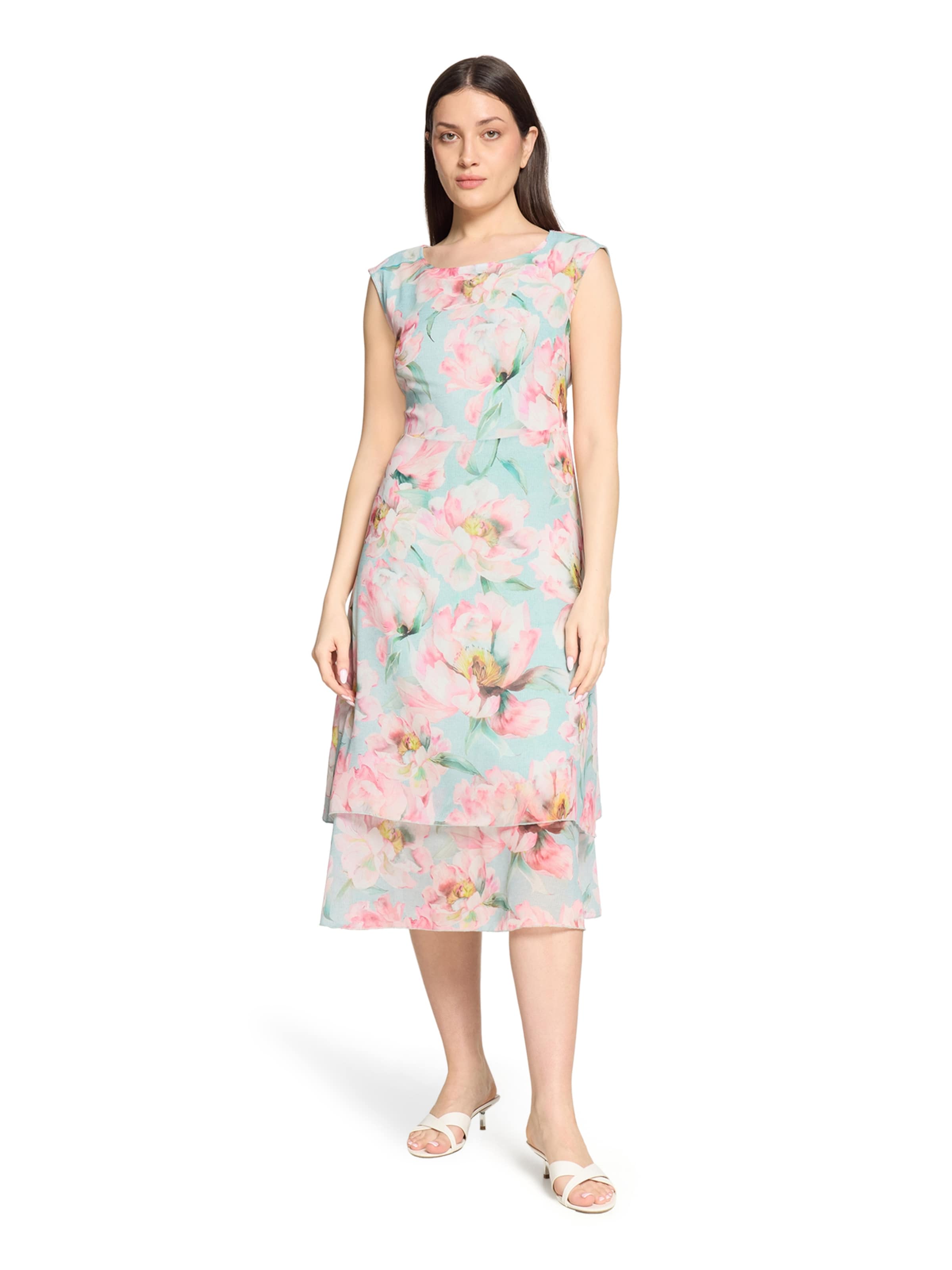 Betty Barclay Avondjurk in Groen: voorkant