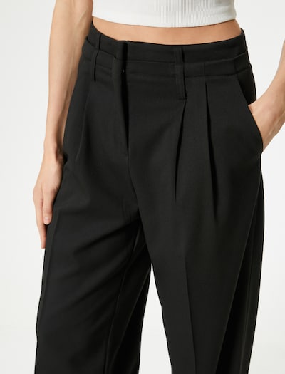 Koton Pleated Pants in Black, Item view
