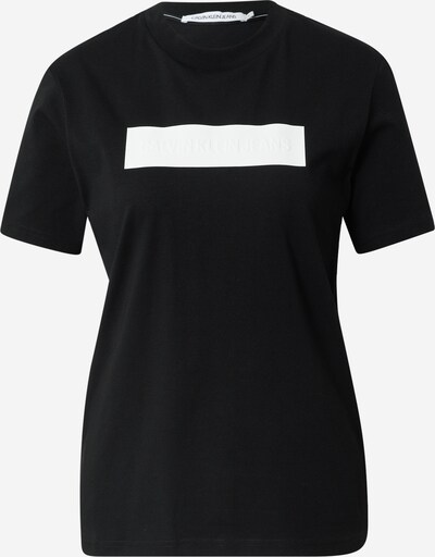 Calvin Klein Jeans Särk 'HERO' must / valge, Tootevaade