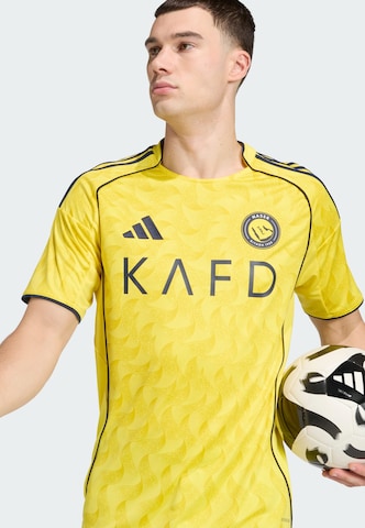 Maglia trikot 'Al Nassr FC 25/26' di ADIDAS PERFORMANCE in giallo