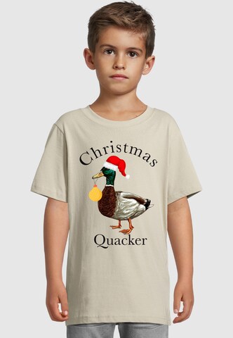 ABSOLUTE CULT Regular Fit T-Shirt 'Christmas - Christmas Quacker 2.0' in Grün: Vorderseite