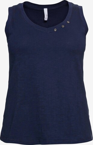 SHEEGO Top in Blue: front