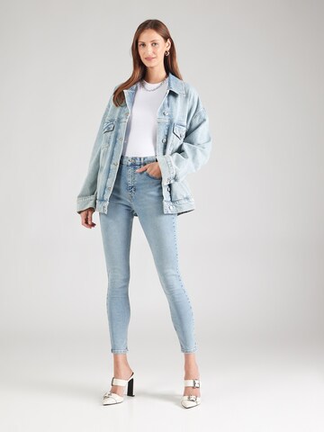 Skinny Jeans 'Hourglass' di TOPSHOP in blu