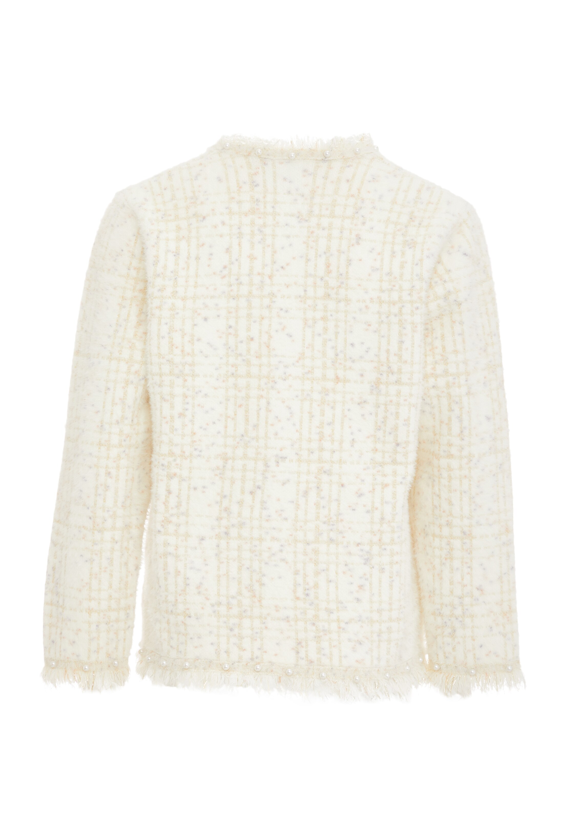 CARNEA Вязаная кофта в Белый