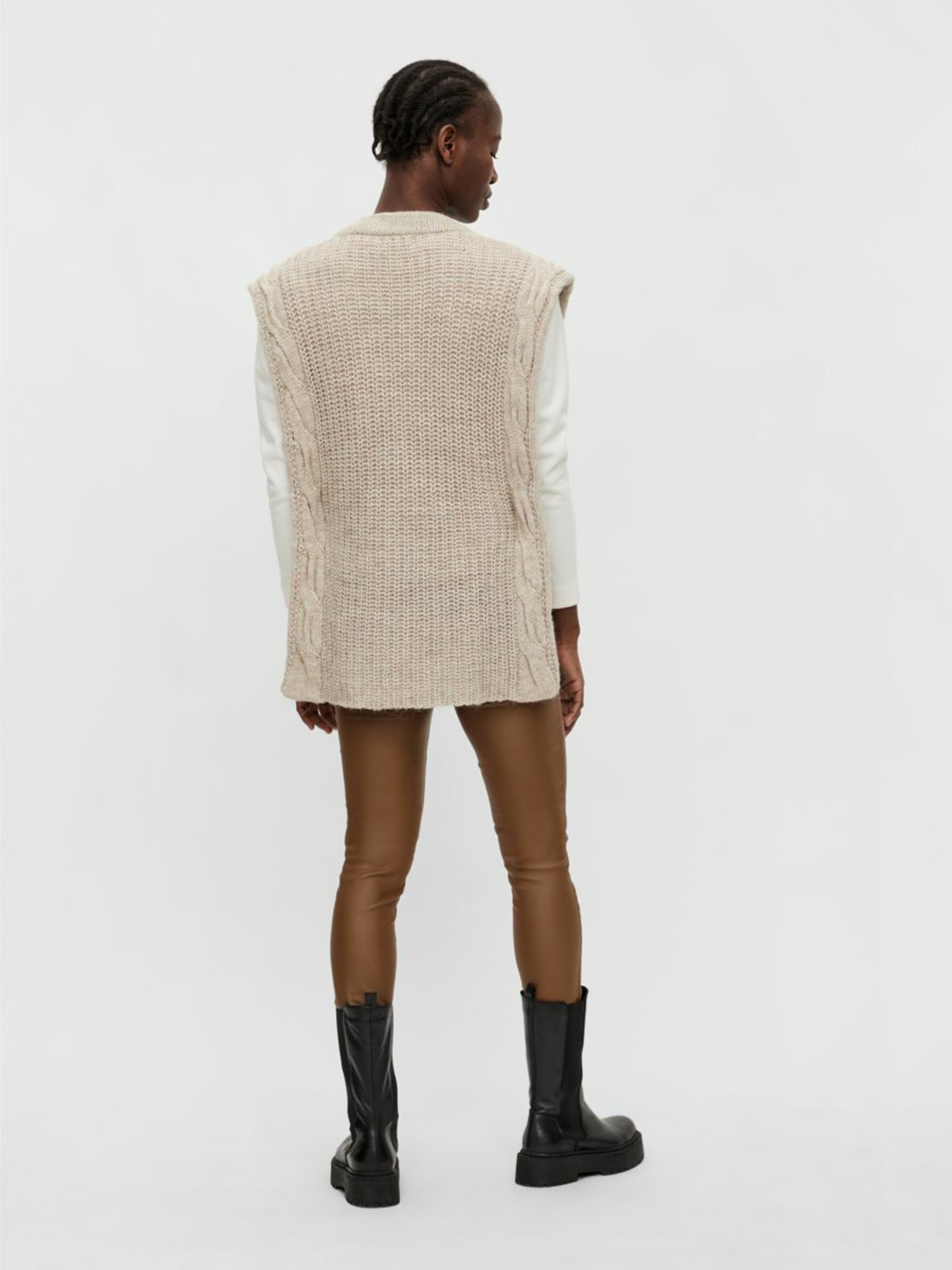 Frauen Pullover & Strick OBJECT Pullover in Sand - UU23422 Frauen Pullover & Strick OBJECT Pullover in Sand - UU23422