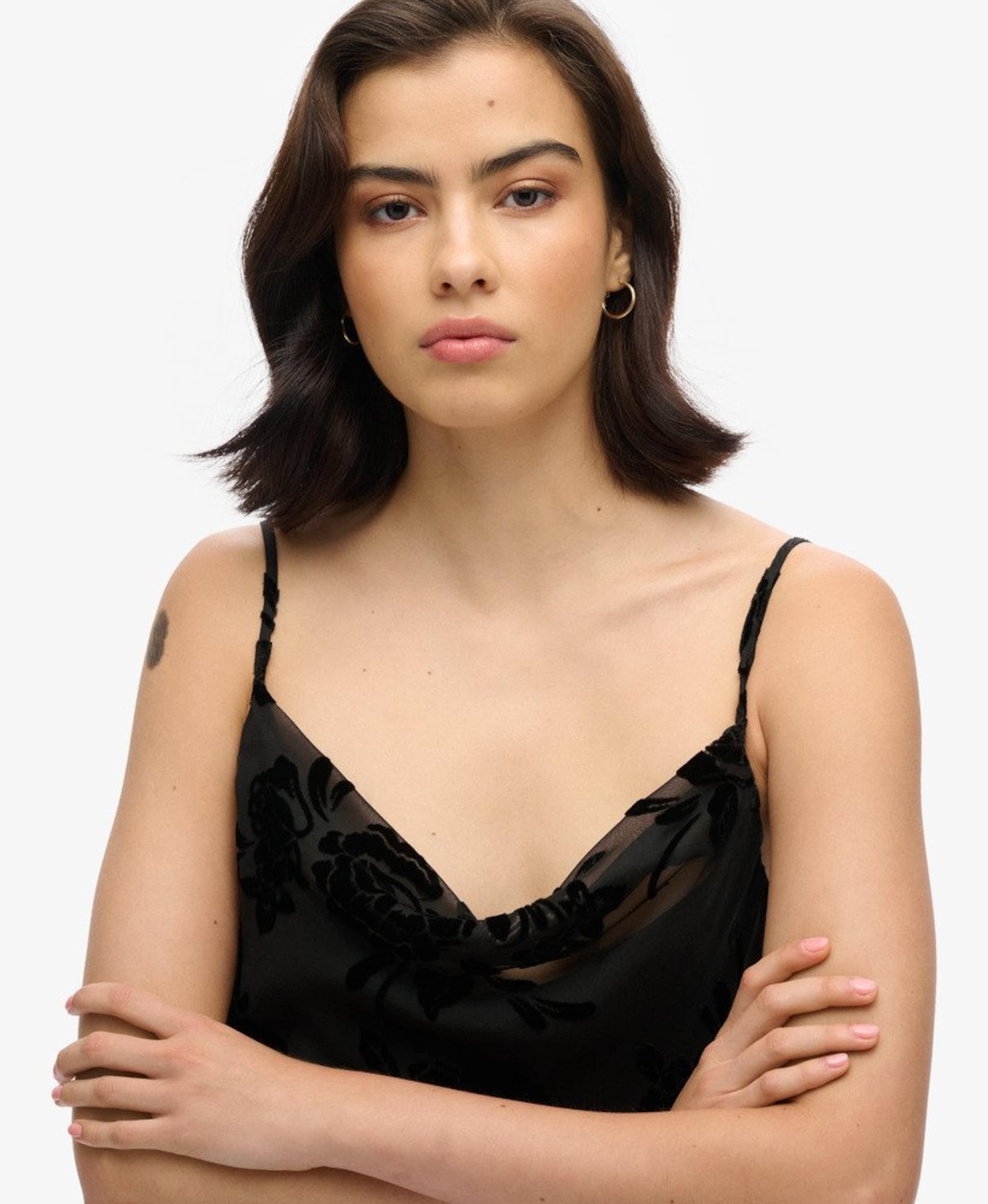 Superdry & Co Kleid in Schwarz