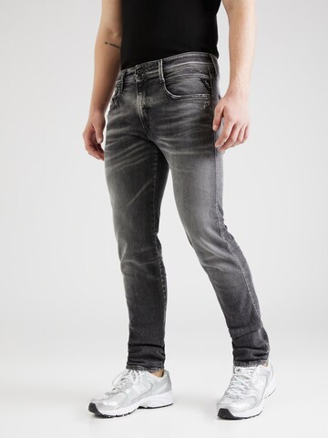 regular Jeans 'ANBASS' di REPLAY in grigio: frontale