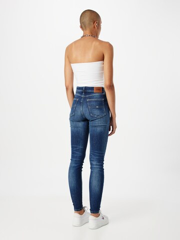 Tommy Jeans Skinny Farmer - kék