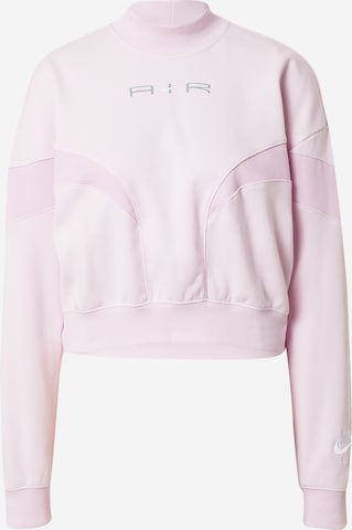 Nike Sportswear Sweatshirt in Pink: front