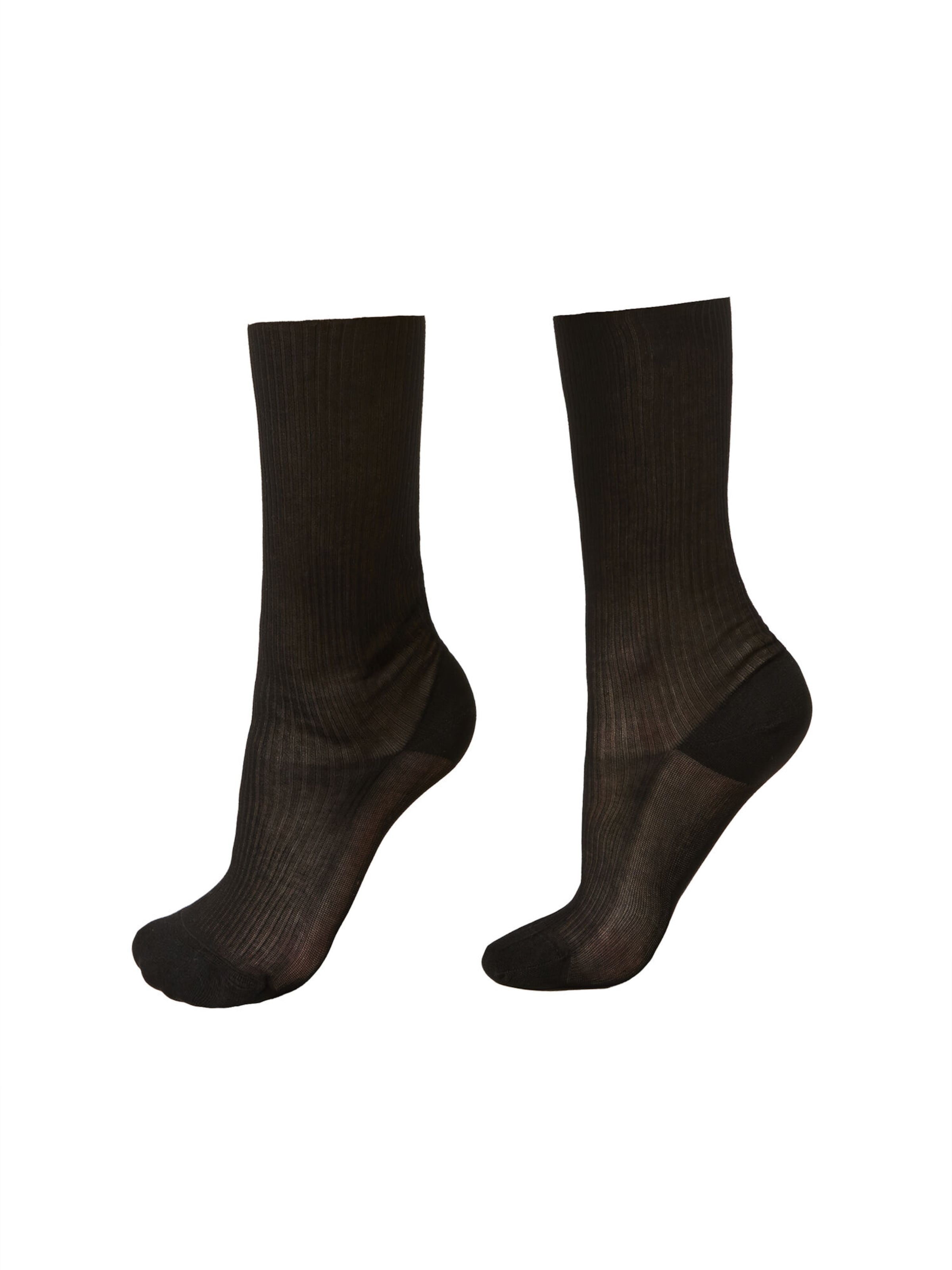 CALZEDONIA Socks in Black: front