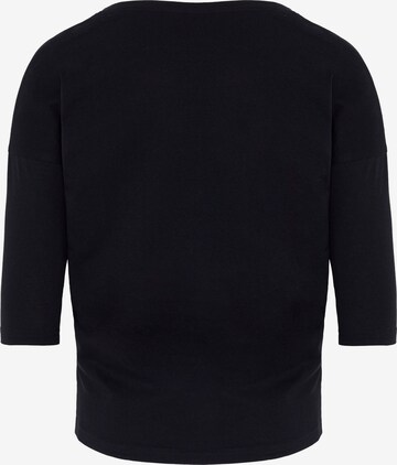 Oklahoma Jeans Longsleeve ' Women, T-Shirt, Comfort Fit ' in Schwarz