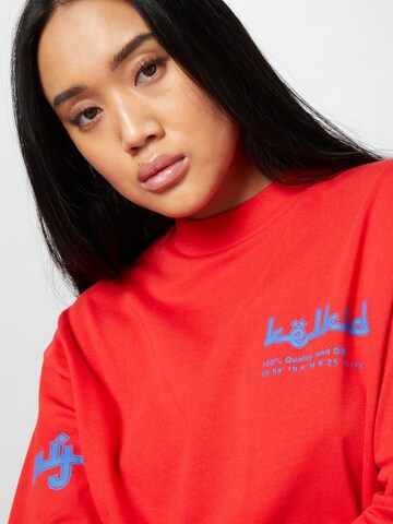 ABOUT YOU x Mero Shirt 'Kelkid' in Rot