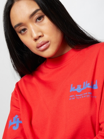 ABOUT YOU x Mero Shirt 'Kelkid' in Rot