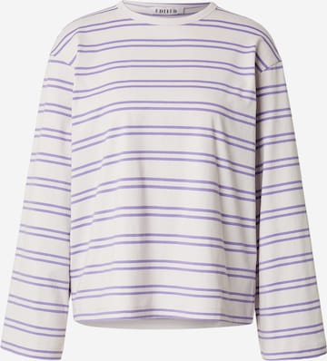 T-shirt 'Verlee' EDITED en violet : devant