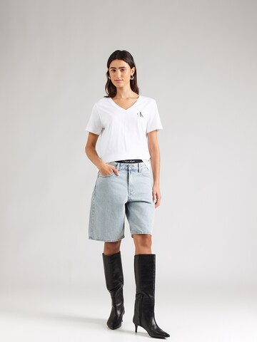 Tricou de la Calvin Klein Jeans pe alb