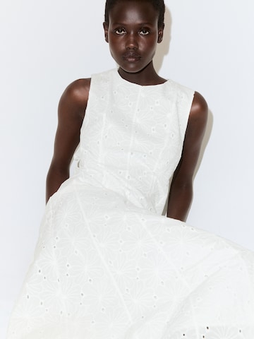 MANGO Kleid 'Nola' in Weiß