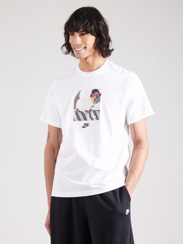 Nike Sportswear Bluser & t-shirts i hvid: forside