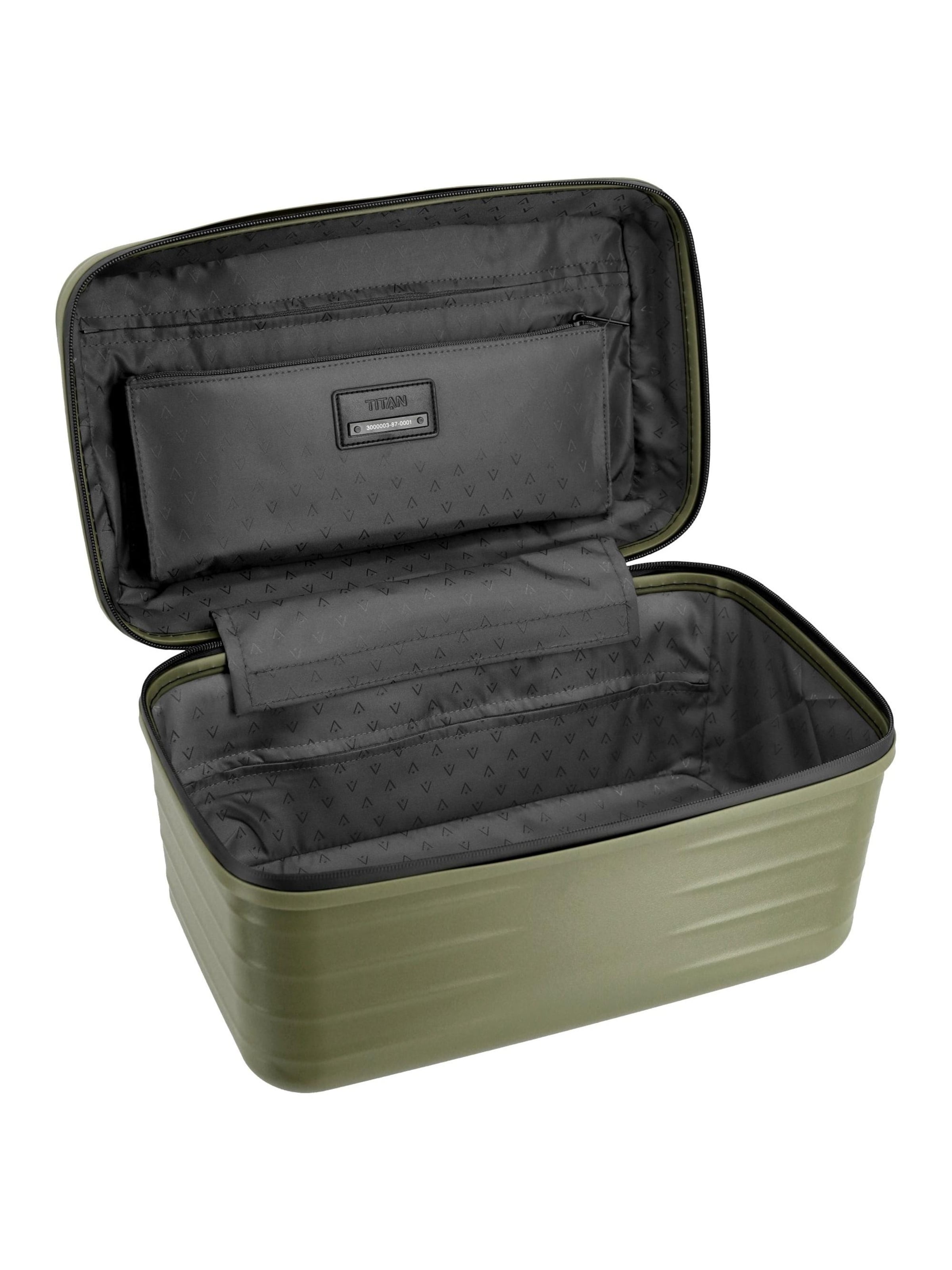 TITAN Kosmetiktasche 'UPGRADE'‌‌‌‌ in Grün