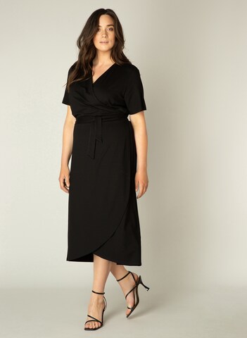 BASE LEVEL CURVY Dress 'Abbie' in Black