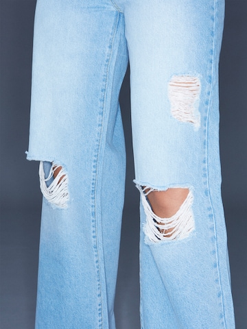 ABOUT YOU x Antonia Wide leg Jeans 'Tara' in Blue