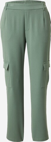 Regular Pantalon cargo 'VARONE' VILA en vert : devant