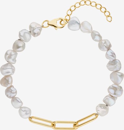 FIRETTI Bracelet in Gold / Pearl white, Item view