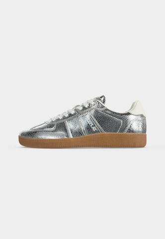 REPLAY Låg sneaker i silver: framsida