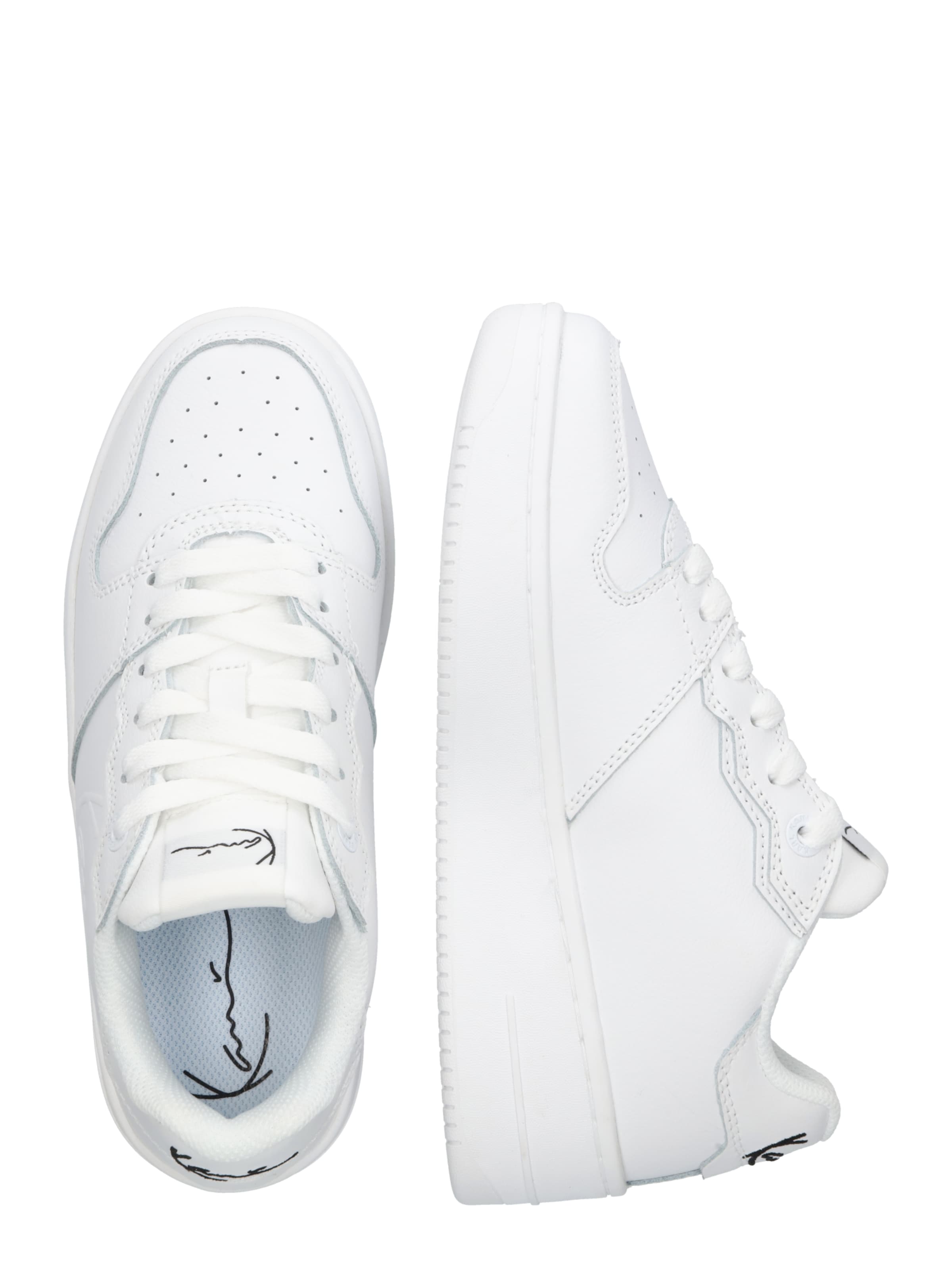 Sneaker bassa di Karl Kani in bianco