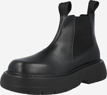 Chelsea Boots 'Ella' LÄST en noir : devant