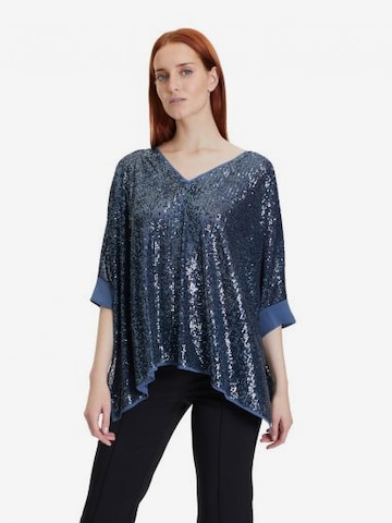 Vera Mont Blouse in Blauw: voorkant