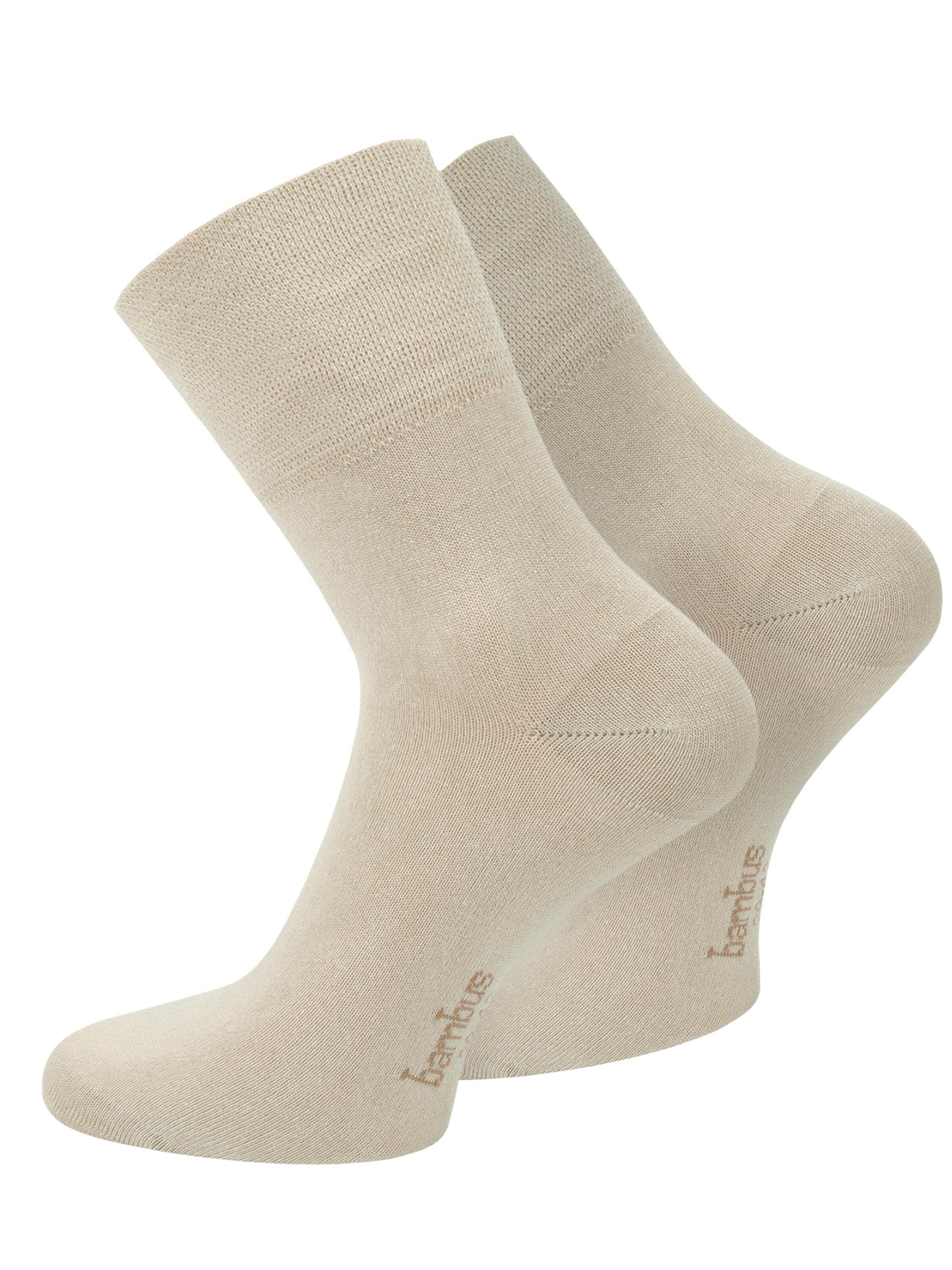 Chaussettes normani en beige