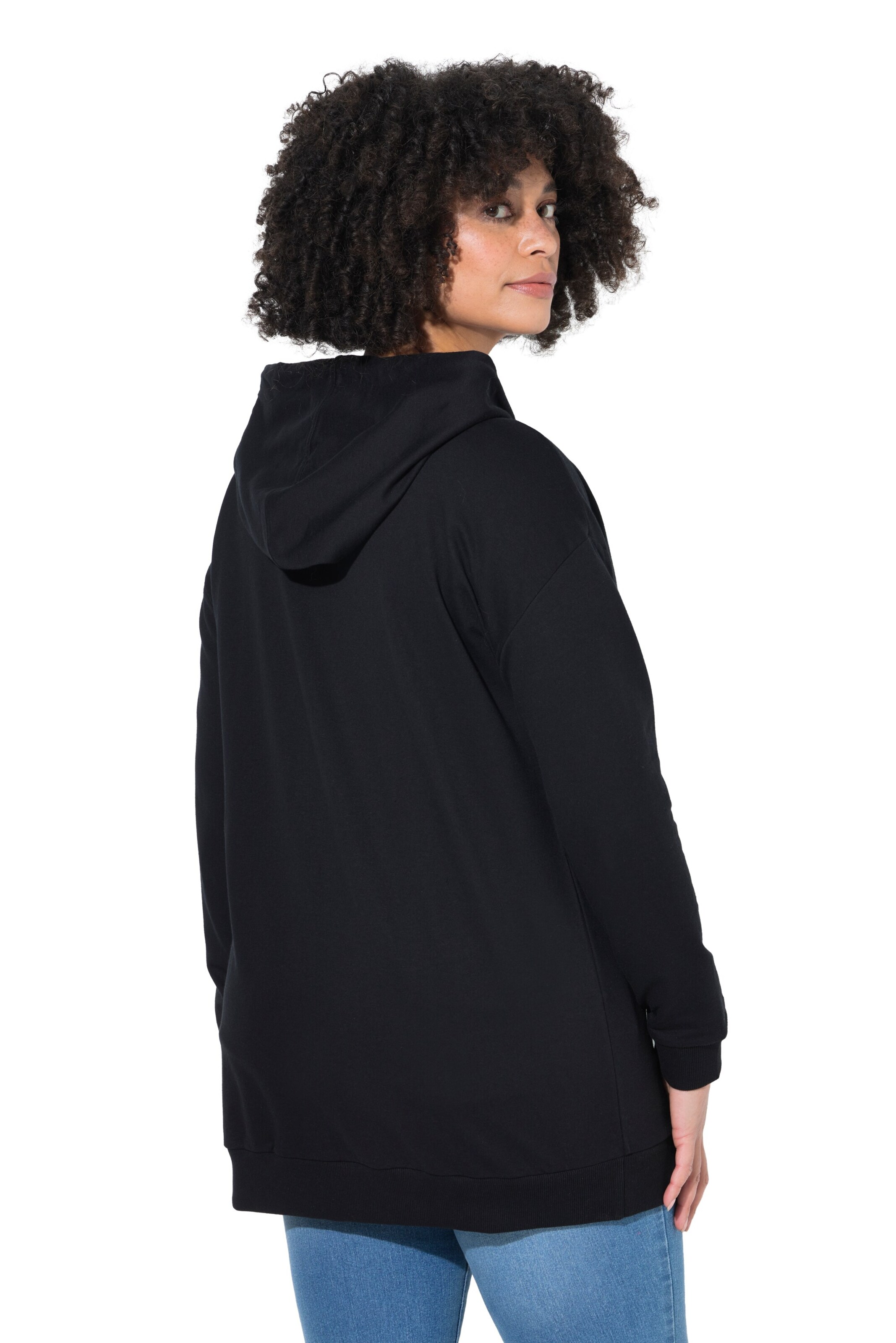Angel of Style Sweatvest in Zwart