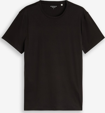 TOM TAILOR T-Shirt in Schwarz: Vorderseite