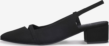 nae Vegan Shoes Remmiavokkaat 'SOLANE' värissä musta: etupuoli