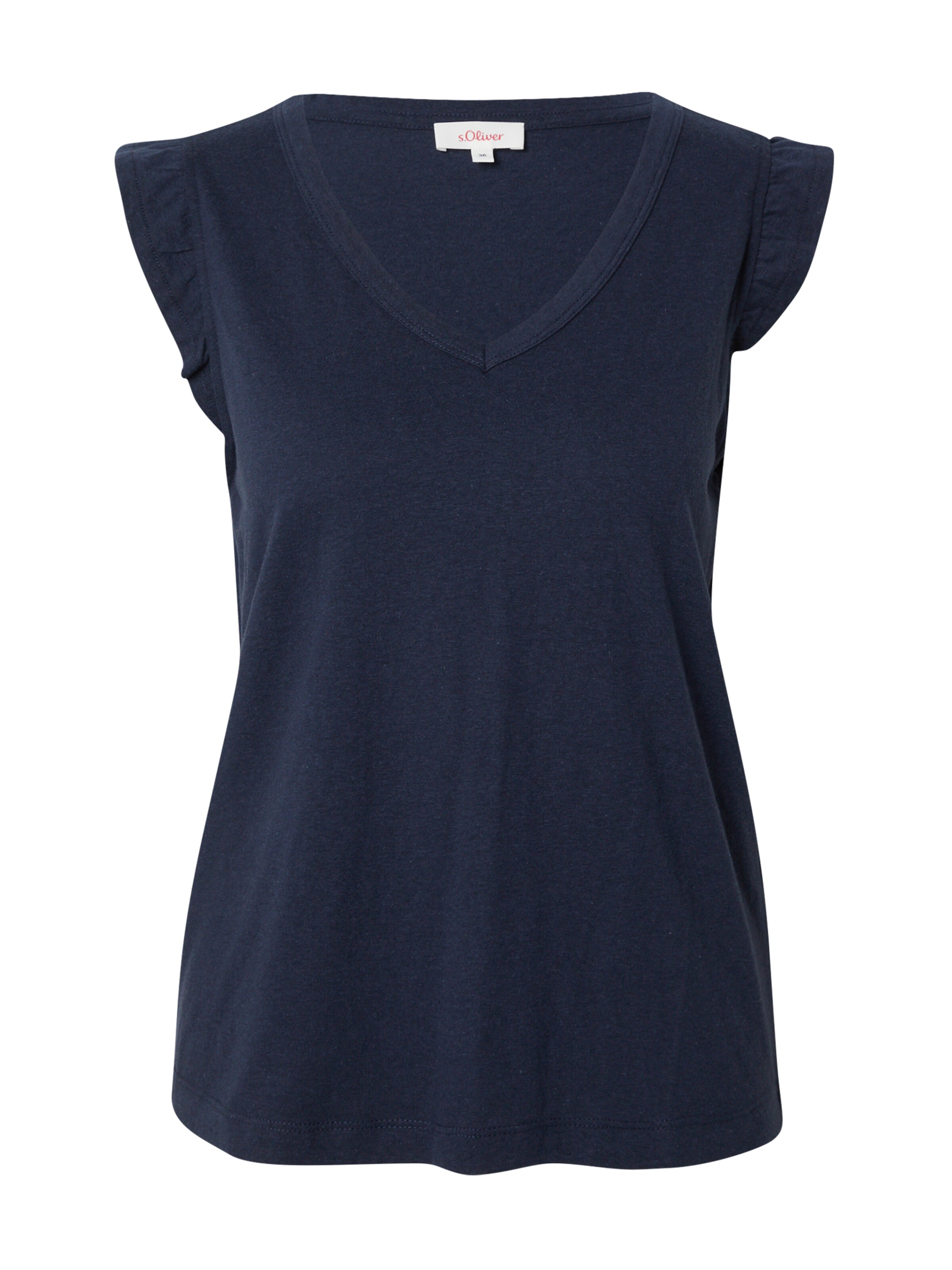 s.Oliver Shirt in Blauw: voorkant