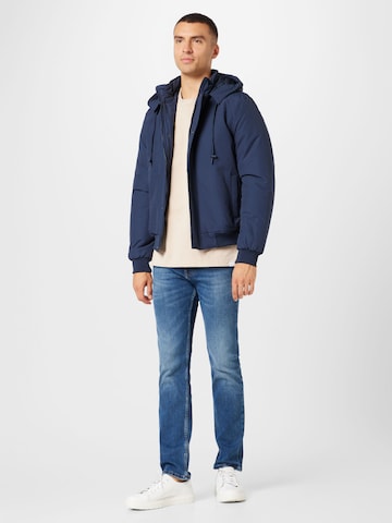 ABOUT YOU Winter Jacket 'Sammy' in Blue