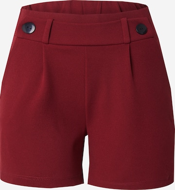 JDY Παντελόνι πλισέ 'JDYGEGGO' σε κόκκινο: μπροστά