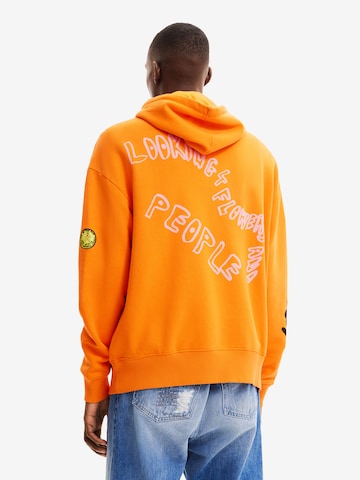 Desigual Sweatshirt 'Rodrigo' in Orange