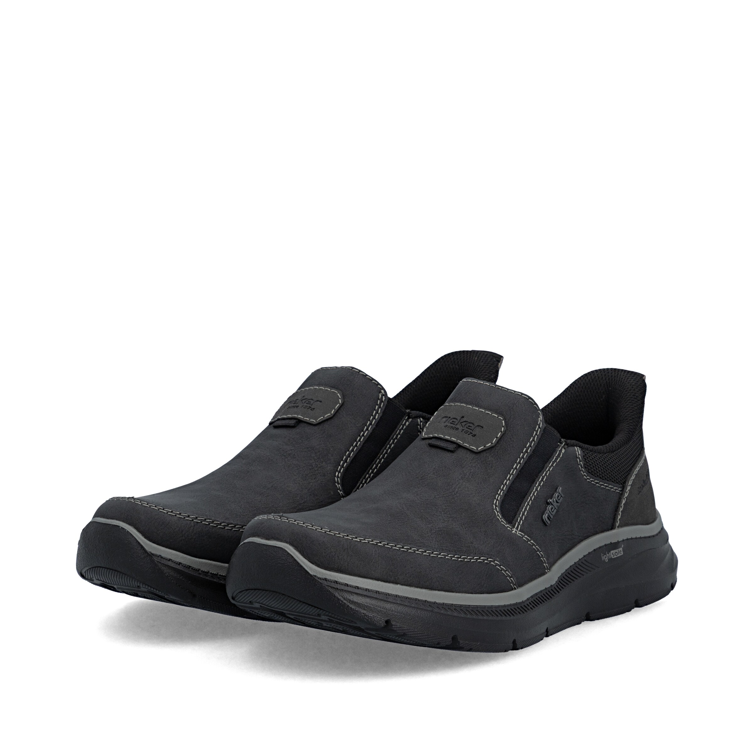 Rieker Slip On in Grau