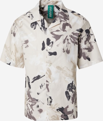 smėlio ANNARR Standartinis modelis Marškiniai 'ANRALFRED': priekis