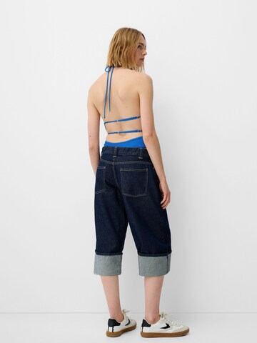 Bershka Rövid body - kék