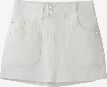 Bershka Skirt in Beige: front